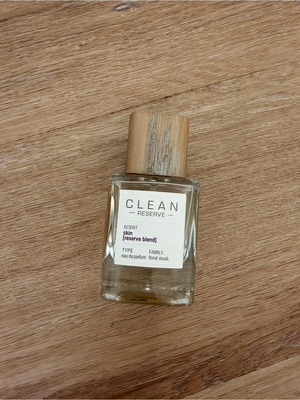 CLEAN Reserve Skin Eau de Parfum - Natural Wood Cap (Unbranded)